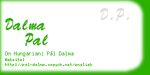 dalma pal business card