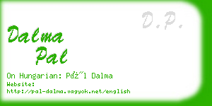 dalma pal business card